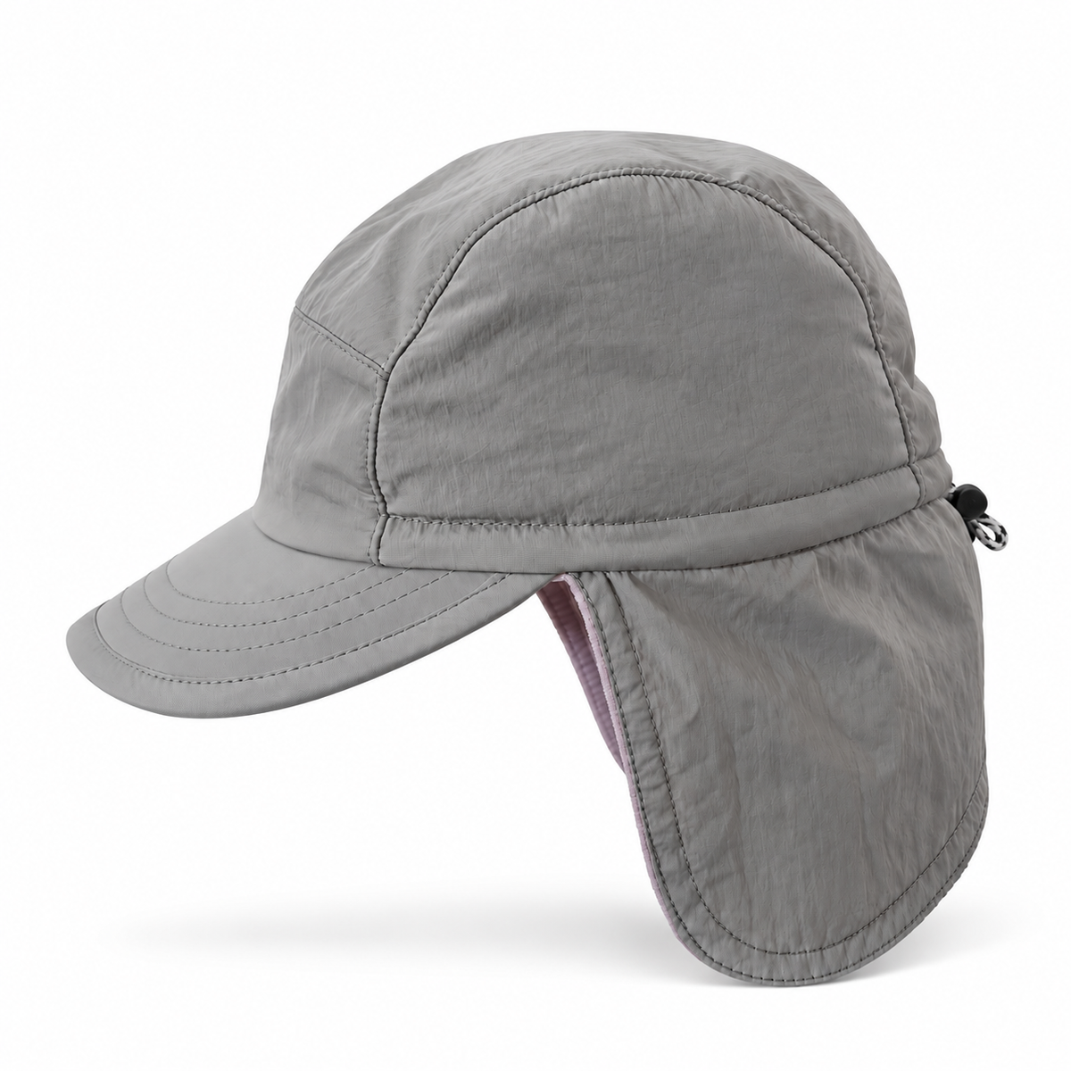 Capstify Sunshield (Fog) 5 Panel Cap - Stone Grey