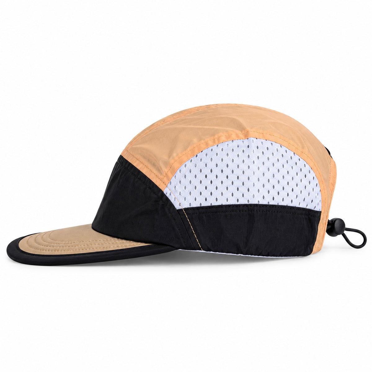 Capstify AeroRun (Breeze) 7 Panel Cap - Peach Sorbet