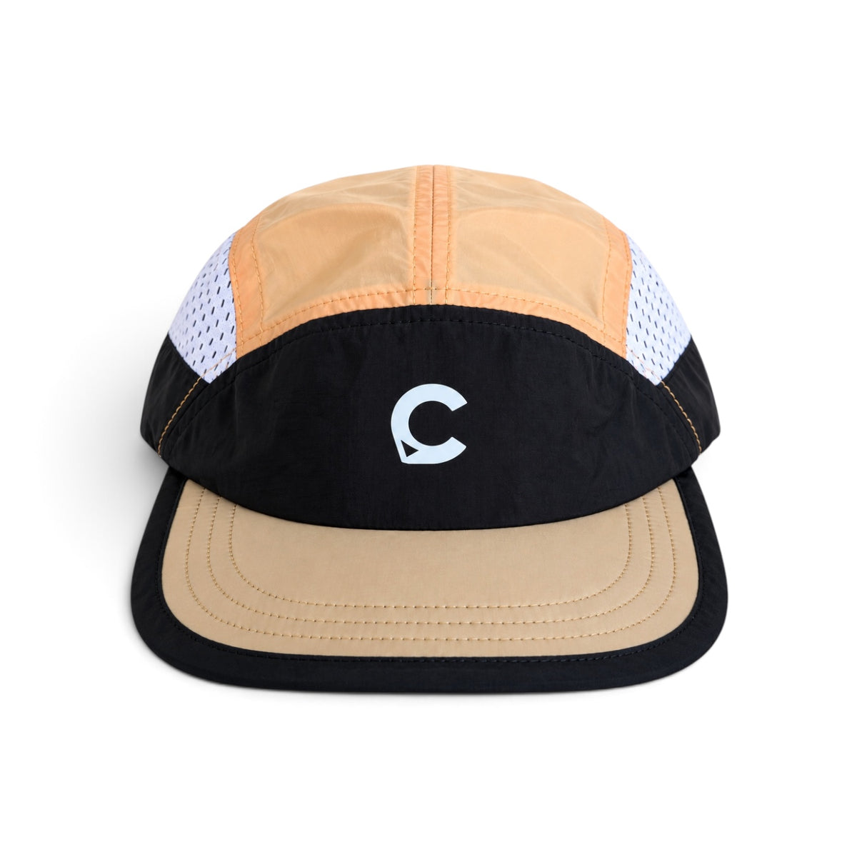 Capstify AeroRun (Breeze) 7 Panel Cap - Peach Sorbet