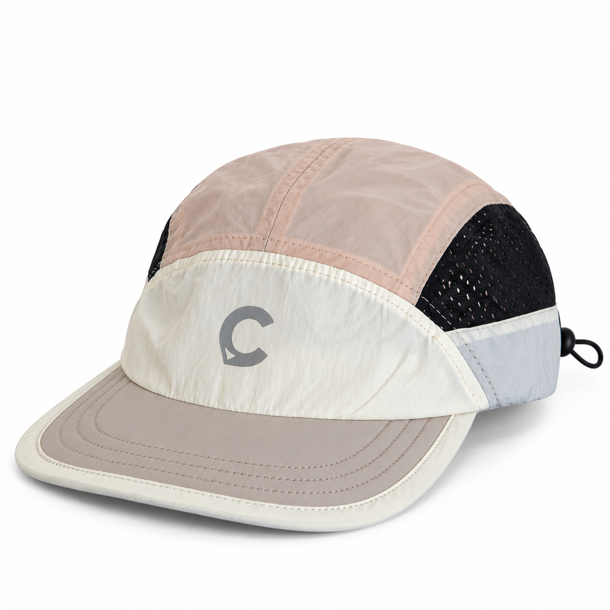 Capstify AeroRun (Breeze) 7 Panel Cap - Blush Clay
