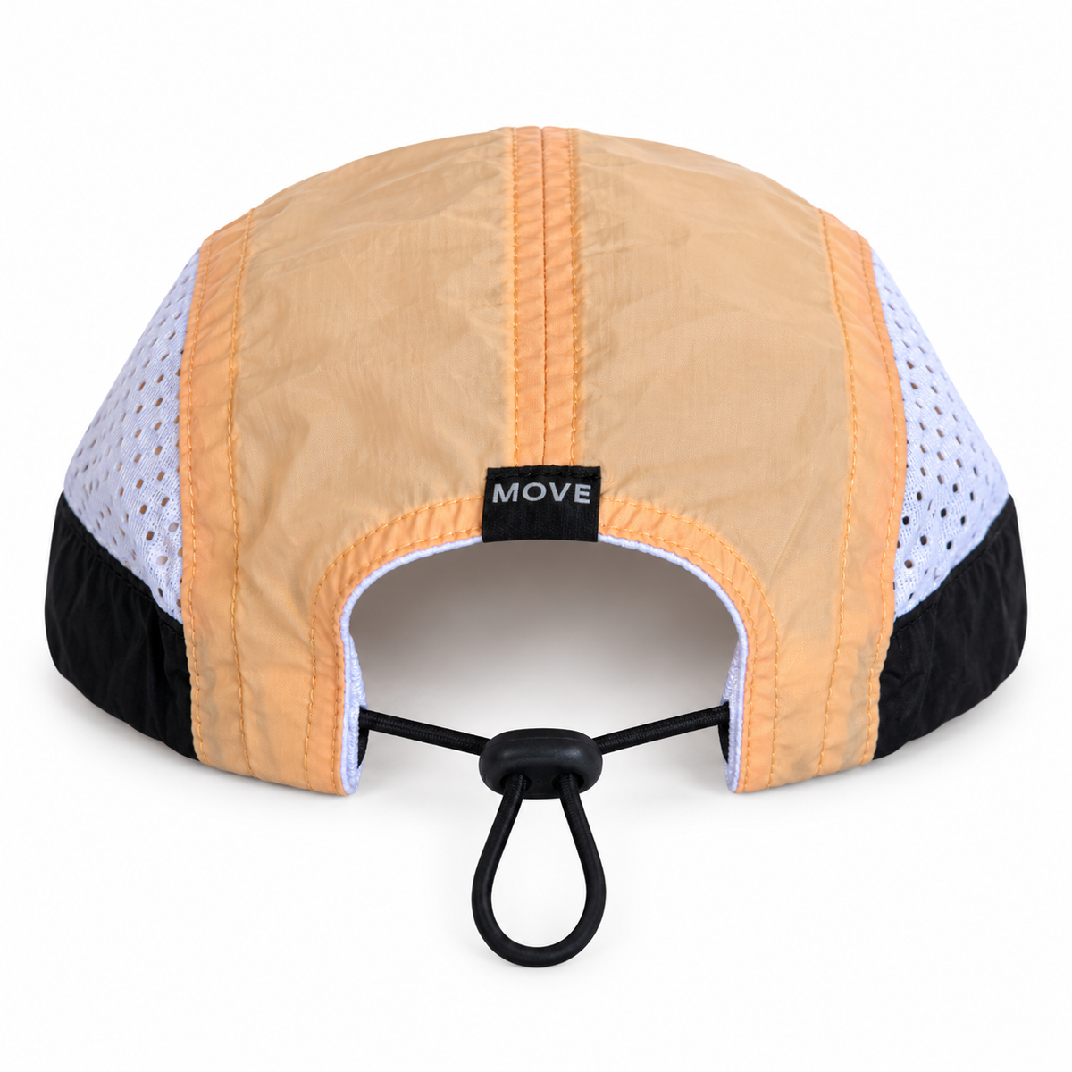 Capstify AeroRun (Breeze) 7 Panel Cap - Peach Sorbet