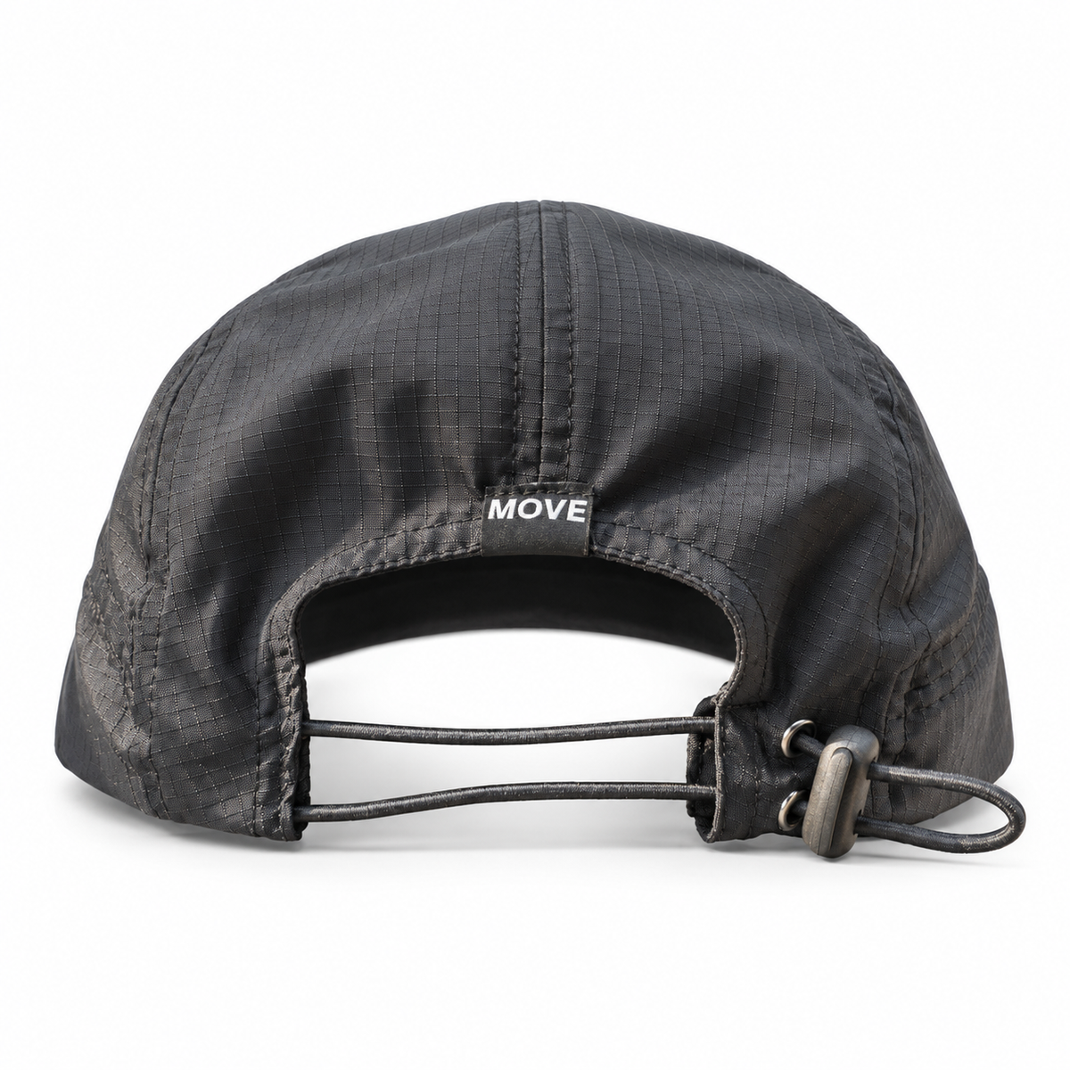 Capstify AeroRun (Squall) 7 Panel Cap - Onyx Black