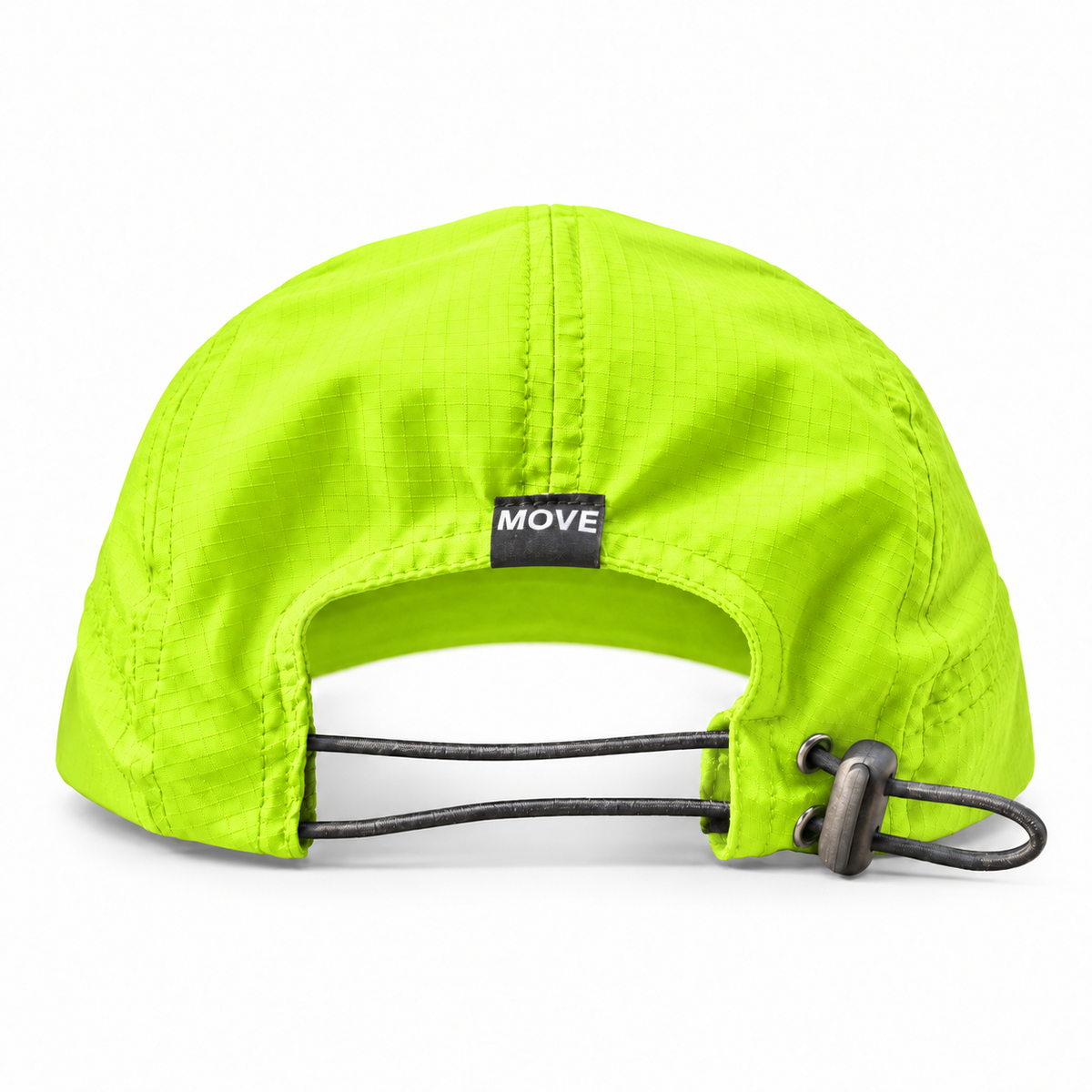 Capstify AeroRun (Squall) 7 Panel Cap - Volt Green