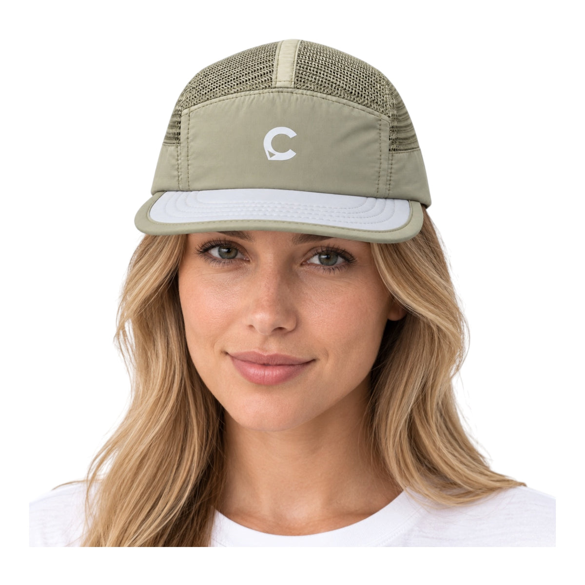 Capstify AeroRun (Gale) 5 Panel Cap - Sage