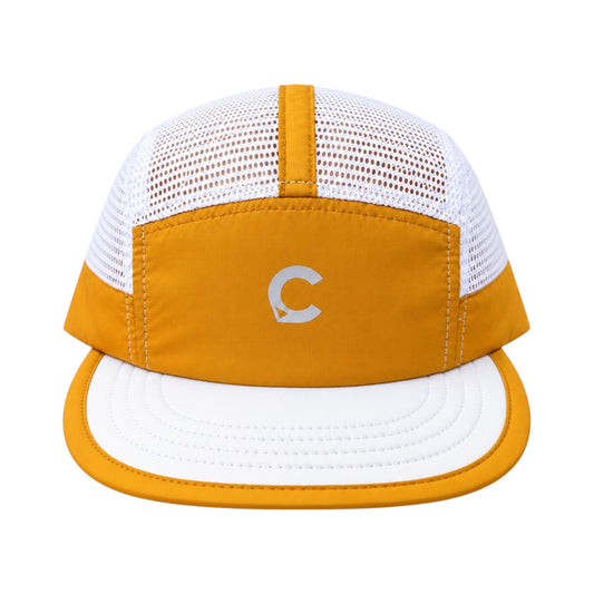 Capstify AeroRun (Gale) 5 Panel Cap - Marigold