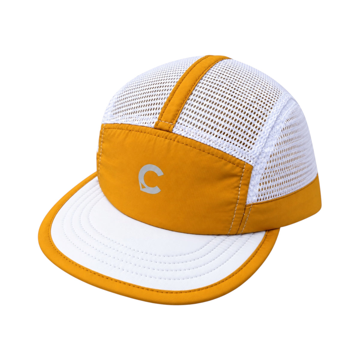 Capstify AeroRun (Gale) 5 Panel Cap - Marigold